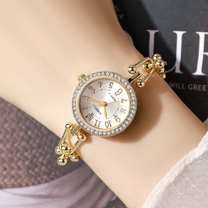 Reloj de Oro Elegante y Exquisito para Mujer, Relojes de Lujo con Correa Creativa para Dama, Regalo Perfecto para Mujer - Product Image 3