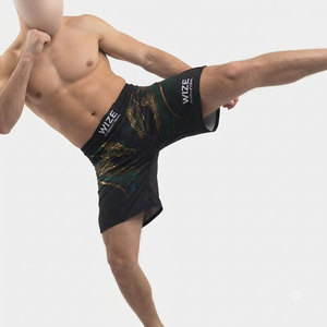 2026 Top Trending MMA Boxing Short For Men Adult Size Comfortable Soft Quick Dry Fabric Custom Spandex Polyester MMA Shorts - Product Image 4