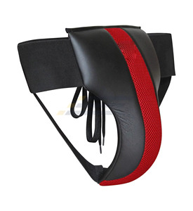 Protectores Inguinales Deportivos 100% Cuero, Personalizables, Transpirables, Anti-Sudor, para MMA y Boxeo, Hechos en Pakistán - Product Image 1