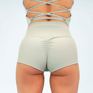 Shorts de bain pour femmes, respirants, écologiques, séchage rapide, couleurs et logo personnalisables, service OEM, shorts décontractés pour l'entraînement - Product Image 2