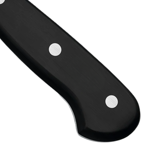 Cuchillos profesionales para cortar carne, de acero inoxidable, con hoja ancha y afilada, mango ergonómico negro con triple remache, para carnicero. - Product Image 6