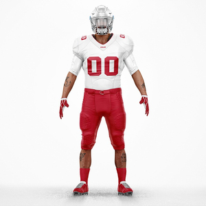 Uniforme de football américain de qualité supérieure, 100% polyester respirant, vente en gros, uniforme de football américain sur mesure pour unisexe - Product Image 5