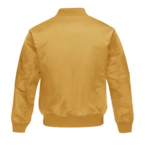 Elegant Look Bomber Jacket For Men's Custom Logo Best Product Wholesale Regular Size Breathable Jacket For Men Men's Jackets - Product Image 3