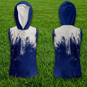 เสื้อแข่งอเมริกันฟุตบอล 7v7 แบบไม่มีแขน มีฮู้ด พิมพ์ลายแบบ Sublimation ชุดยูนิฟอร์มฟุตบอลแบบ 7 คน ขายส่ง - Product Image 5