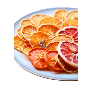 BEST SELLING Sustainable Carved Orange Craft Natural Dried Sliced Snack Ornament Unique Artistic Home Table Decoration - Product Image 1
