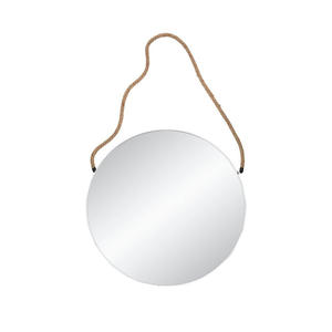 Miroir mural en métal élégant à arche avec cadre fin pour les espaces intérieurs de luxe - Product Image 1