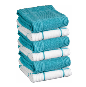 Serviettes de cuisine en microfibre de coton doux de haute qualité, design personnalisé, séchage rapide, couleurs unies, pour usage domestique - Product Image 5