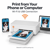 Imprimante photo portable de poche AiYin Z11 Mini couleur USB en plastique 6 pouces 300 DPI par sublimation thermique avec batterie intégrée pour la maison