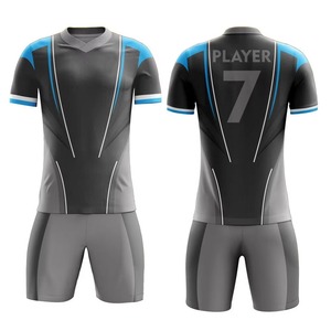 Conjunto de uniforme de fútbol adecuado para torneos de entrenamiento y ligas, con construcción transpirable y ajuste cómodo y confiable. - Product Image 1