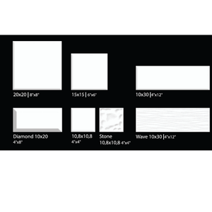 Modern Small Size Decorative Ceramic <b>Wall</b> Tile 108x108 150x150mm New Design Trending Best Selling Factory Direct Supply - Product Image 2