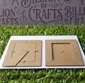 Cadre photo en MDF personnalisable en gros pour projets de bricolage et de décoration intérieure - Product Image 2