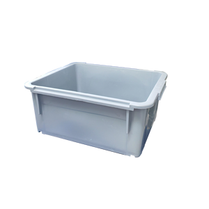PP <b>Plastic</b> Storage <b>Box</b> Stackable Household Use Silk Screen Printing Food Packaging Accept Customized Logo Green Rectangle - Product Image 4