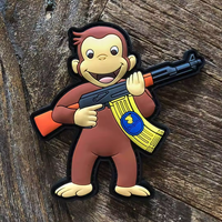 Patch de brassard irrégulier personnalisé OEM en PVC, caoutchouc, silicone, non-tissé, feutre, thermocollant, imprimé, brodé, finition douce