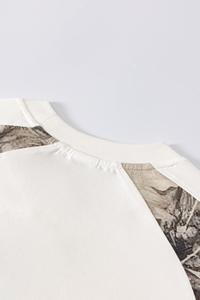 Camisetas Deportivas Gráficas de Gran Tamaño con Logotipo Bordado Personalizado al por Mayor, Camisetas Vintage de Diseñador Personalizadas para Hombre - Product Image 3