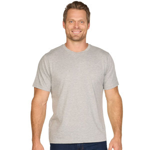 Camiseta Blue Heather Triblend 70/15/15 de algodón/poliéster/rayón peinado y hilado en anillo Airlume. - Product Image 5