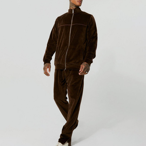 Conjunto de Sudadera con Capucha y Pantalones Deportivos de Alta Calidad, Personalizados, Estilo Urbano, 100% Algodón, para Hombre - Product Image 1