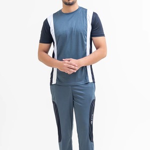 Chándal de Verano para Hombre, Personalizado al por Mayor, de Alta Calidad, 100% Algodón Sólido, Transpirable, Ligero, de Secado Rápido, Color Personalizado - Product Image 3