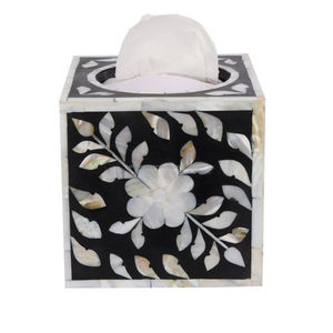 Eco Friendly Tissue Box Organizer with Compartment for <b>Remote</b> Control Phone and Accessories Perfect Available In Bulk Quantity - Product Image 2