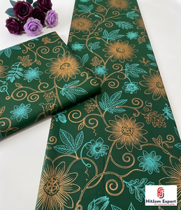Tela de Algodón Twill Ligera de Alta Calidad con Estampado Africano, Material para Vestidos Ankara, Fabricante de Telas para Exteriores OEM ODM - Product Image 4