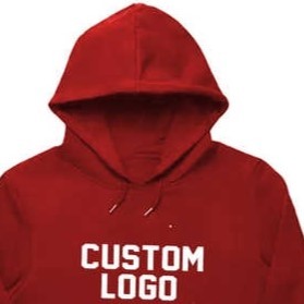 Conjunto Deportivo Clásico con Logotipo Personalizado, Sudadera con Capucha y Pantalones Deportivos Rojos de Hip Hop, Unisex, Informal, para Otoño, de Secado Rápido - Product Image 2