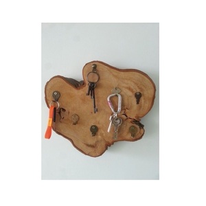 Wooden <b>Key</b> <b>Hook</b> Refined Hanging Utility Feature Created to Support Everyday Household Order with Contemporary <b>Wall</b> Charm - Product Image 1