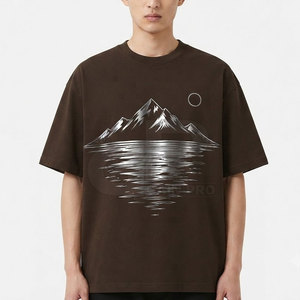 Camiseta con estampado reflectante dinámico para hombre, camiseta de algodón, ropa informal moderna de manga corta, suave y cómoda, atuendo informal para el día a día - Product Image 3
