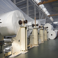 Hochwertige Recycling-Papierrolle Umweltfreundliche Weiche Jumbo-Rolle mit Anpassbarem Logo Mutterrolle