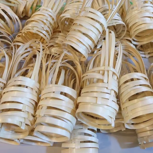 Vietnam Manufacturer Bamboo Cup Holder Handle Drink Carrier Eco Friendly Bulk Supplier Export - Product Image 1