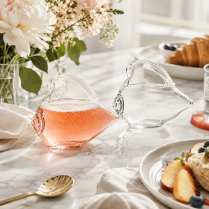 Verres à cocktail transparents en borosilicate faits à la main de 450 ml, sans plomb, coupe Martini, verres à Margarita, verrerie de bar réutilisable en gros - Product Image 1