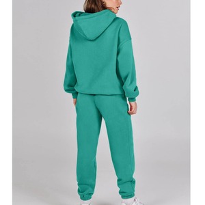 Chándal Deportivo de Invierno para Mujer, Personalizado al por Mayor, 100% Algodón, con Capucha, Forro Polar Transpirable, con Colores y Tallas Personalizadas - Product Image 6