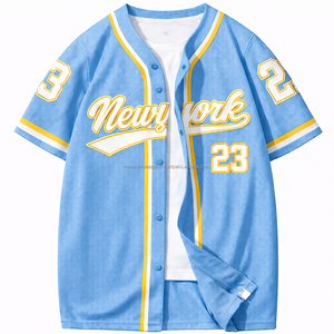 Camiseta de Béisbol Profesional con Costuras Reforzadas, Malla de Poliéster que Absorbe la Humedad, Colores Personalizados, Etiqueta Privada - Product Image 6