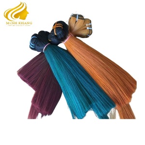 2024 pour 100% réel vietnamien Remy Extensions de cheveux humains couleur claire cuticule aligné Style de vague paquet brut - Product Image 5