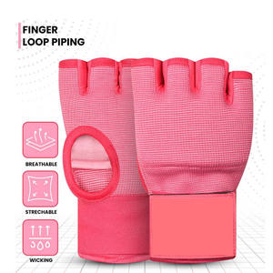Guantes de Boxeo Elásticos para Entrenamiento de Karate, Guantes Interiores con Relleno de Espuma de Gel, Protección para las Manos con Logotipo Personalizado - Product Image 3