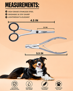 Premium Pet Grooming <b>Scissors</b> Set – Made from High-Quality Stainless Steel, Professional <b>Dog</b> & Cat Hair Cutting Kit with Case - Product Image 4