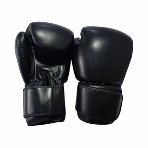 Guantes de boxeo con logo personalizado, guantes de entrenamiento y sparring de cuero genuino, transpirables, guantes de boxeo para gimnasio, guantes de sparring de dedo completo. - Product Image 6