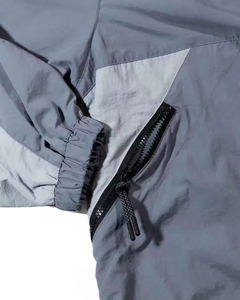 Windbreaker Pant and Jacket <b>Tracksuit</b> Reflective Zip up Nylon Two Piece Custom Men's Clothes Factory Wholesale Men Polyester - Product Image 5