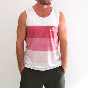 Nouveau style de débardeur pour homme, design à texture lisse, débardeur décontracté pour homme, débardeur tendance pour homme pour l'été - Product Image 2