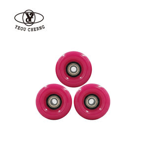 Roues de trottinette en PU 65 mm x 35 mm 90A, excellent rapport qualité-prix, roues de remplacement durables avec performances exceptionnelles - Product Image 2