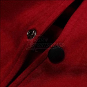 Custom <b>Men</b> Varsity <b>Jacket</b> Premium Wool Body <b>Leather</b> Sleeves Embroidered Letterman Baseball Coat OEM ODM Sample Service Available - Product Image 4