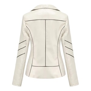 Women <b>Winter</b> Zipper <b>Jacket</b> <b>Leather</b> Clothing Fashion Lady's <b>Leather</b> <b>Jacket</b> <b>Winter</b> Wear New - Product Image 1