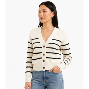 Pull en maille à manches longues et col rond, personnalisé, nouvelle collection, style tendance pour femme - Product Image 5