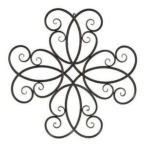 Arte de Pared Vertical de Metal Recubierto de Blanco, Marco de Hierro, Diseño Art Deco para Decoración de Sala de Estar, Tamaño Personalizado en Oferta - Product Image 5