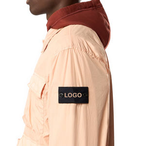 Veste matelassée en nylon froissé pour homme, coupe-vent, anti-chute, légère, personnalisable, tendance, fourniture directe usine OEM - Product Image 4