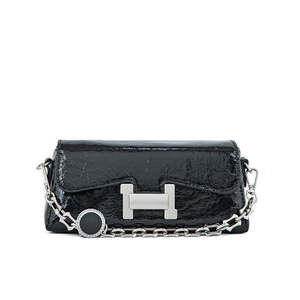 Pochette de soirée formelle noire P24126 - Product Image 3