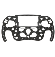 Service d'usinage CNC personnalisé pour Audi/G37 palettes manettes de vitesse 3K/volant de course Sim en fibre de carbone forgé voiture de simulateur de conduite
