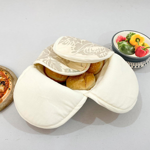 Cesta para Pan de Algodón Puro Hecha a Mano de Primera Calidad, Perfecta para Mesa de Comedor, Panadería y Uso Doméstico - Product Image 5