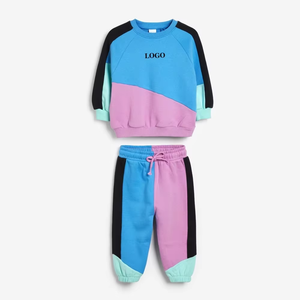 ชุดเซ็ตเสื้อผ้าเด็กผู้ชายวัยเตาะแตะสำหรับฤดูหนาว ลายพิมพ์น่ารัก แขนยาว เนื้อผ้านุ่ม ชุดจ็อกเกอร์สองชิ้นสีพื้น - Product Image 2