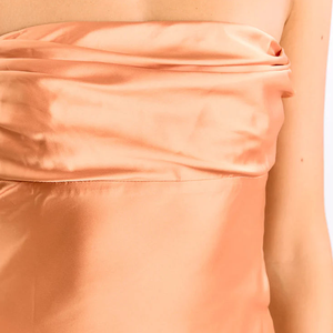 Women's Summer Chiffon Mini <b>Dress</b> Backless Solid Bright Orange Sleeve Breathable Beach Party <b>Dress</b> Sorority Sexy Bodycon <b>dress</b> - Product Image 6