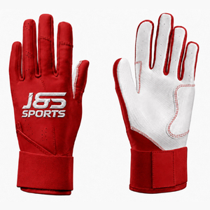 Wholesale Premium Quality Leather Spandex Baseball Softball Batting Gloves Eco-Friendly Lightweight Durable <b>Grip</b> Customized - Product Image 5