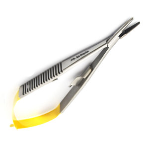 ที่จับเข็มคาสโตรวีโฮ TC 14 ซม. เครื่องมือผ่าตัดที่มีความแม่นยำสูง ทำจากเหล็กกล้าไร้สนิม สำหรับการเย็บแผลทางสัตวแพทย์และการผ่าตัดขนาดเล็ก - Product Image 3